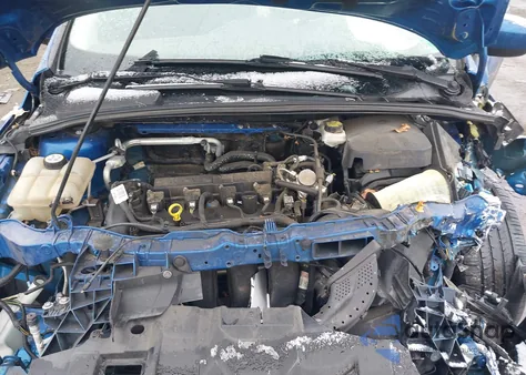 2018 Ford Focus Se из США, поврежденный, VIN 1FADP3F24JL209593